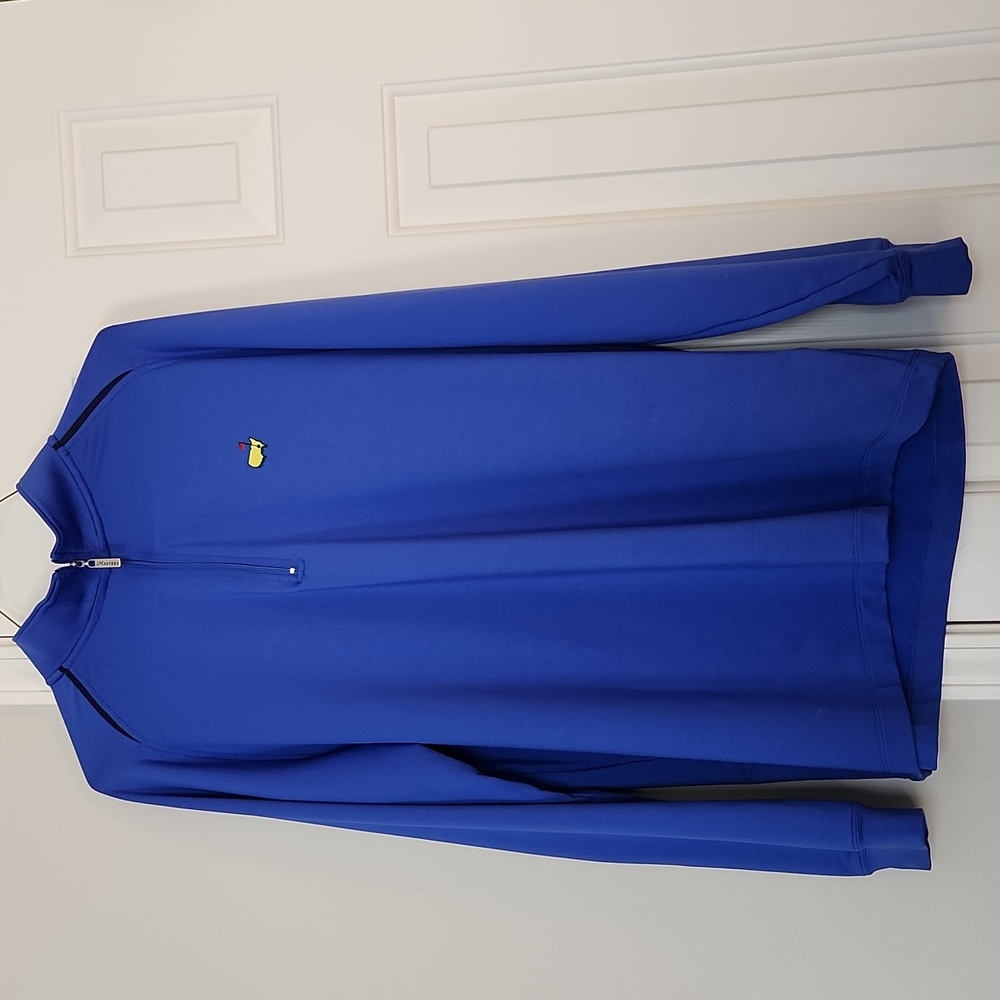Masters Tech quarter zip, blue, xl, great condition